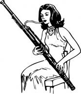 woman-playing-bassoon-clip-art-backwards